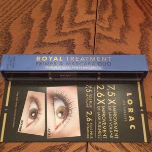 Lorac royal treatment primer and mascara duo.